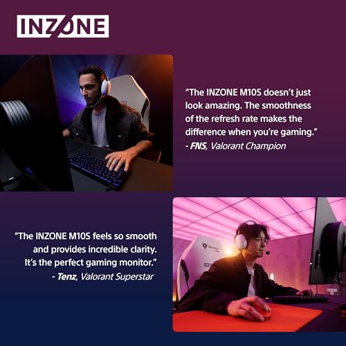 Sony INZONE M10S 27” 1440p 480Hz OLED Gaming Monitor with Low Profile Stand - image 6
