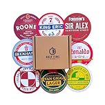 Man United Football Beer Mat Coasters - Perfect for a Gift or Present for Any Manchester United Fan (8-Pack)