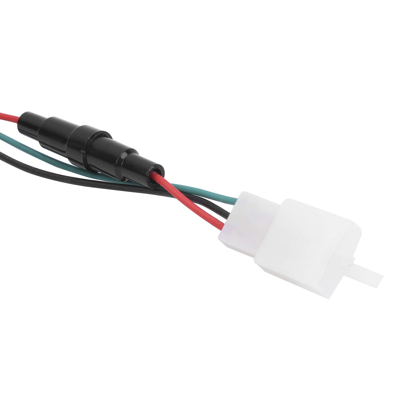 aqxreight Altoparlante Stereo per Moto di Lettore per Manubrio Audio Impermeabile MP3 (Black)