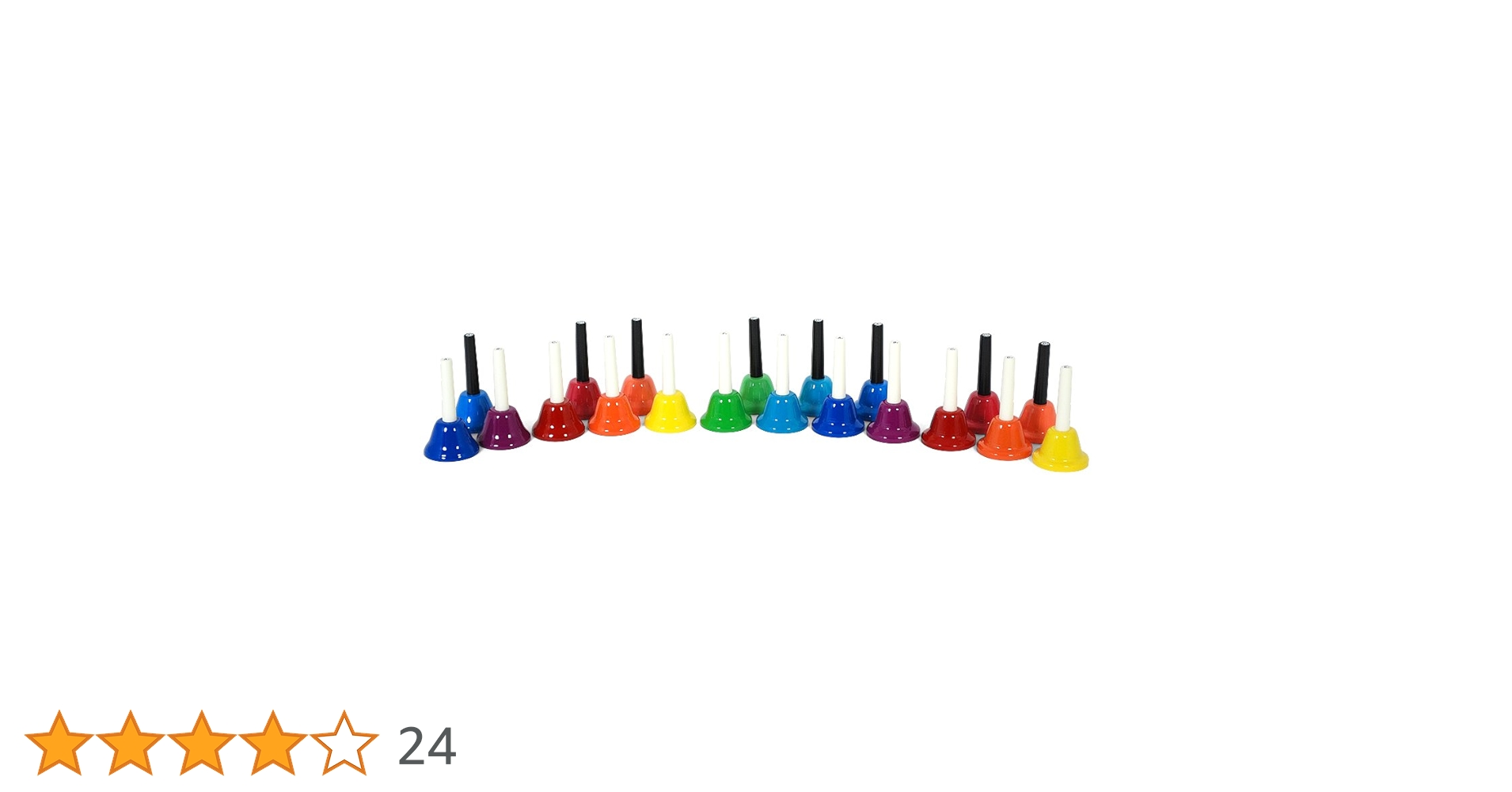 sao様用 KC ミュージックベル MB-20K/MU ハンドベル マルチカラー Amazon | KC ミュージックベル (ハンドベル) 20音 セット MB-20K