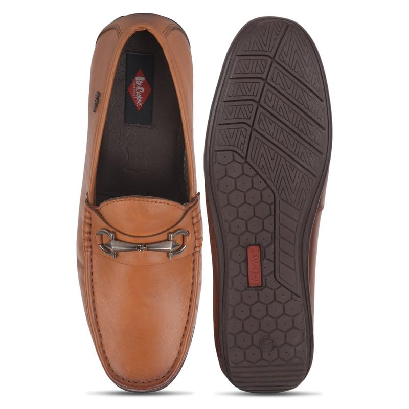 Image of Loafers with Metal Accent, Low-Top by LEE Cooper