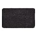 Produktbild ASTRA Schmutzfangmatte innen waschbar 90x150 cm  Sauberlaufmatte schwarz 100% Baumwolle Matte - Entra SAUGSTARK - rutschfeste Fußmatte pflegeleicht