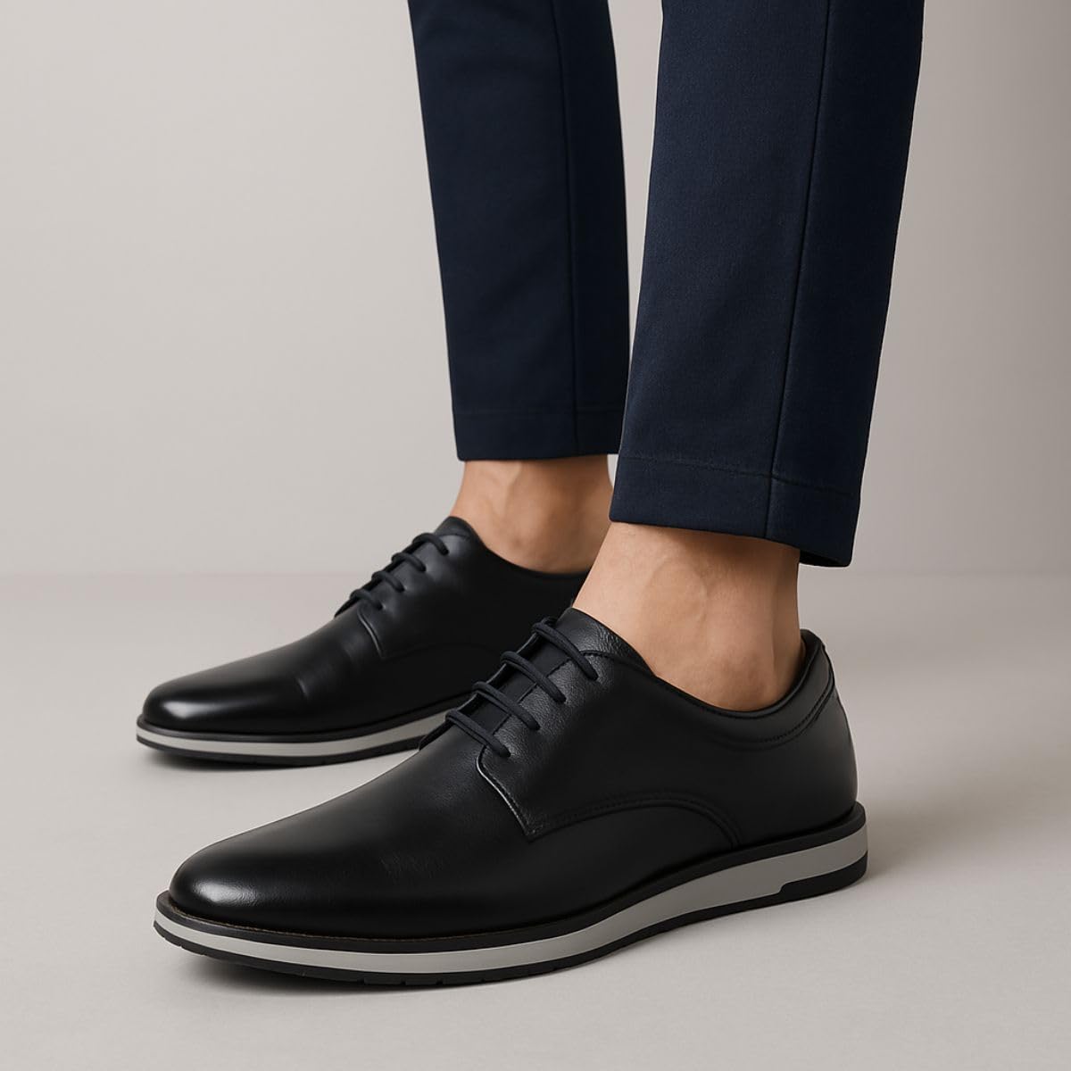 Sapato Social Masculino Derby Cap Toe Elegante e Confortável, Solado Antiderrapante em promoção! Veja a oferta e mais achadinhos de Sapatos 7 Hoje é o melhor dia para comprar Sapato Social Masculino Derby Cap Toe Elegante e Confortável, Solado Antiderrapante com aquele preço maroto! Promoção! Aproveite a oferta! 7