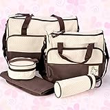 🌷Große Kapazität: große Tasche (ca. 41 * 33 * 18cm), mittelgroße Tasche (ca. 33 * 10 * 27cm), Geschirrtasche (ca. 13 * 7 * 12cm), Wasserkocher / Flasche Tasche (ca. 8 cm im Durchmesser), Höhe 20cm), Pad (ca. 55 * 31cm)