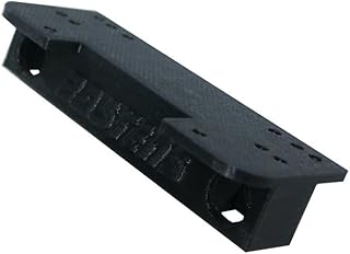 Bastens Winch Mount Plate for The Axial Wraith Stock Bumper predrilled Holes Compatible with RC4WD Warn Bulldog 9300xt 3Racing Integy T3 T4 T5 T8