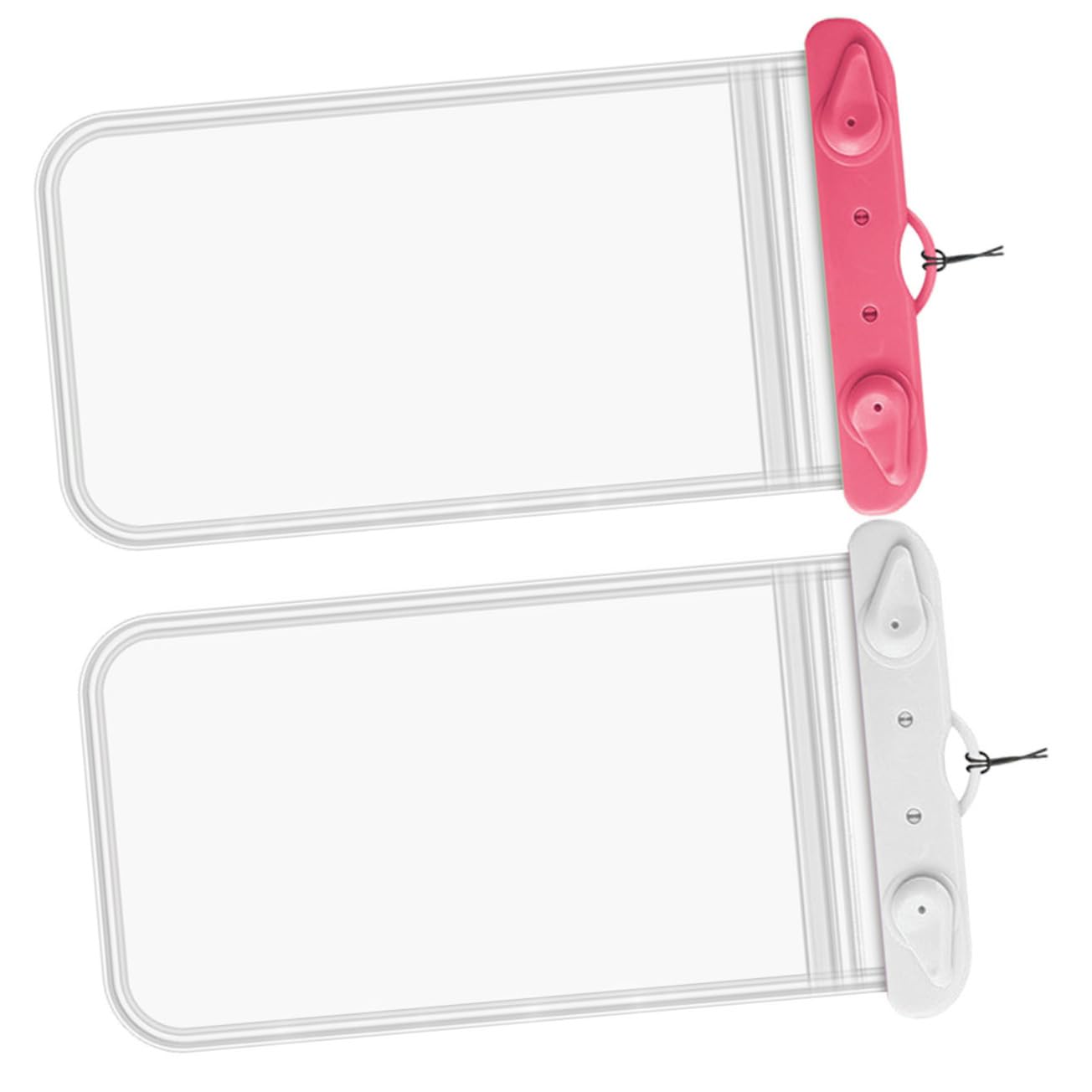 COLLBATH 2pcs Mobile Waterproof Bag Waterproof Wallet for Swimming Plastic Phone Holder Waterproof Water Case for Phone Beach Phone Case Waterproof Phone Protector Water Phone Pouch