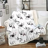 Coperta in pile per divano e divano per bambini in stile selvatico, con stampa a cavallo, in stile selvatico, per animali selvatici in 3D, coperta in stile sherpa, 76,2 x 101,6 cm
