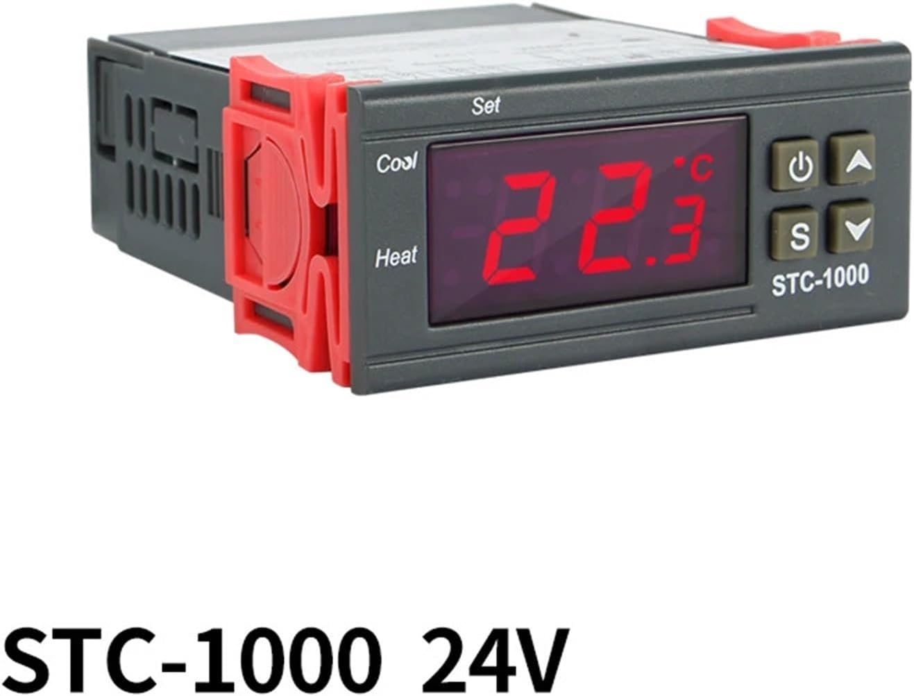 STC-1000/3028 12/24/220V Digital Temperature Controller for Incubator Relay LED Heating Cooling Thermoregulator Thermostat(STC-3028 24V)