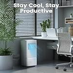 Air Choice Portable Air Conditioner, 10000 BTU Air Conditioner Portable for Room Up to 450 Sq.Ft, Remote Control, 24H Timer, Dehumidifier & Fan Modes, 3-in-1 AC Unit with Window Kit for Home Office - Image 5
