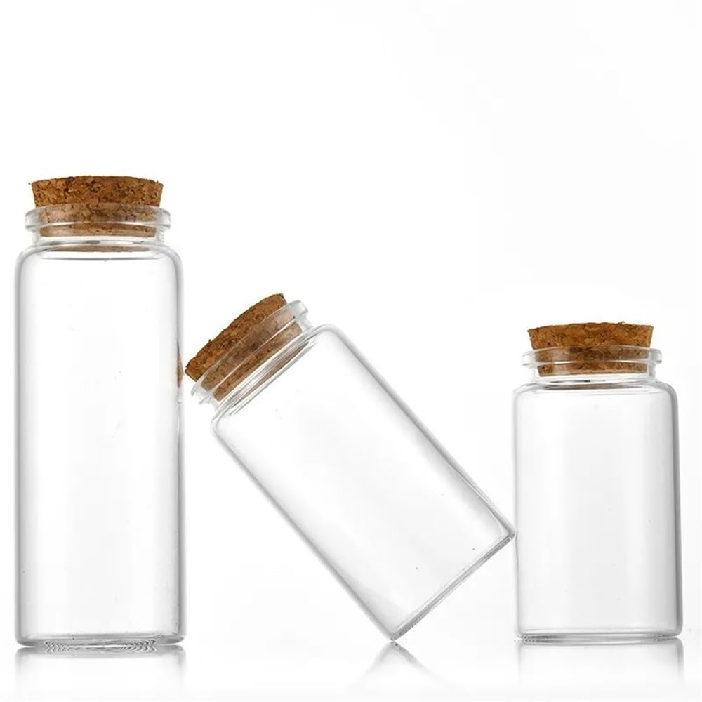 Attrezzature e forniture di laboratorio 6 contenitori for polvere in vetro borosilicato da 47 mm
