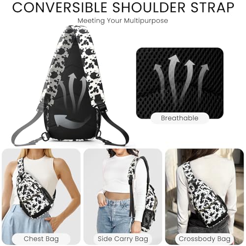 Image of Vankor Small Crossbody Purses Bags for Women Men Travel, Chest Sling Bag Women Casual Cross Body Bag for Woman Sling Backpack