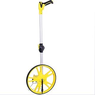 EVANEM Distance Measuring Wheel,Collapsible Rangefinder Outdoor Hand Push Mechanical Electronic Road Gauge Wheel for Yard Measurement Stadium Measurements Measurement