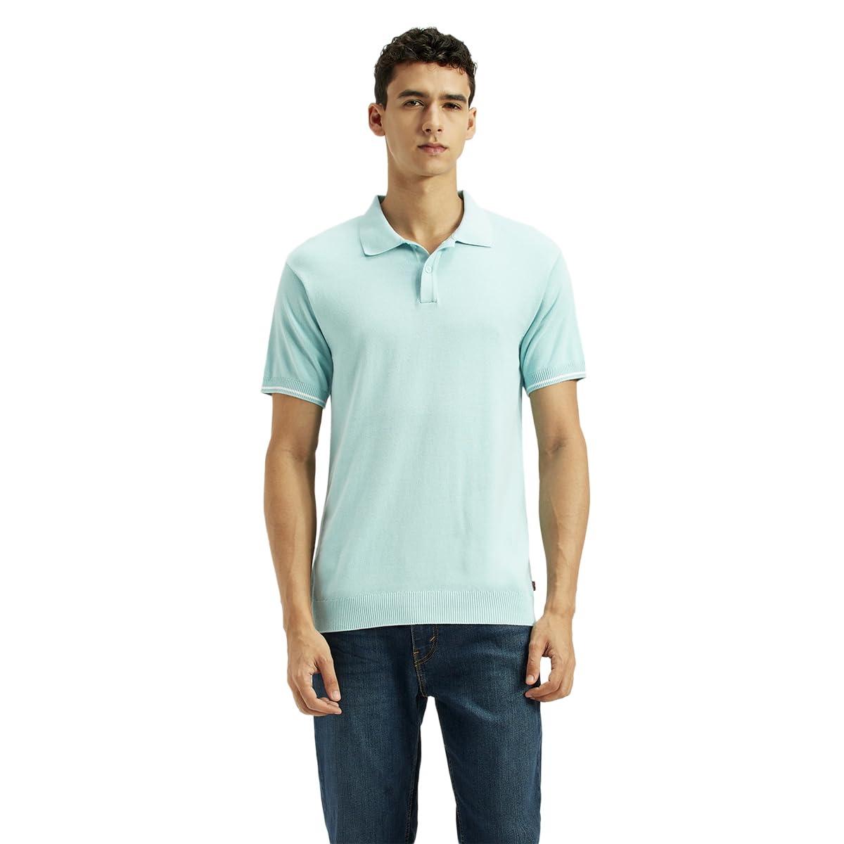 levi's Men's Solid Slim Fit Polo T-Shirt-picture-25