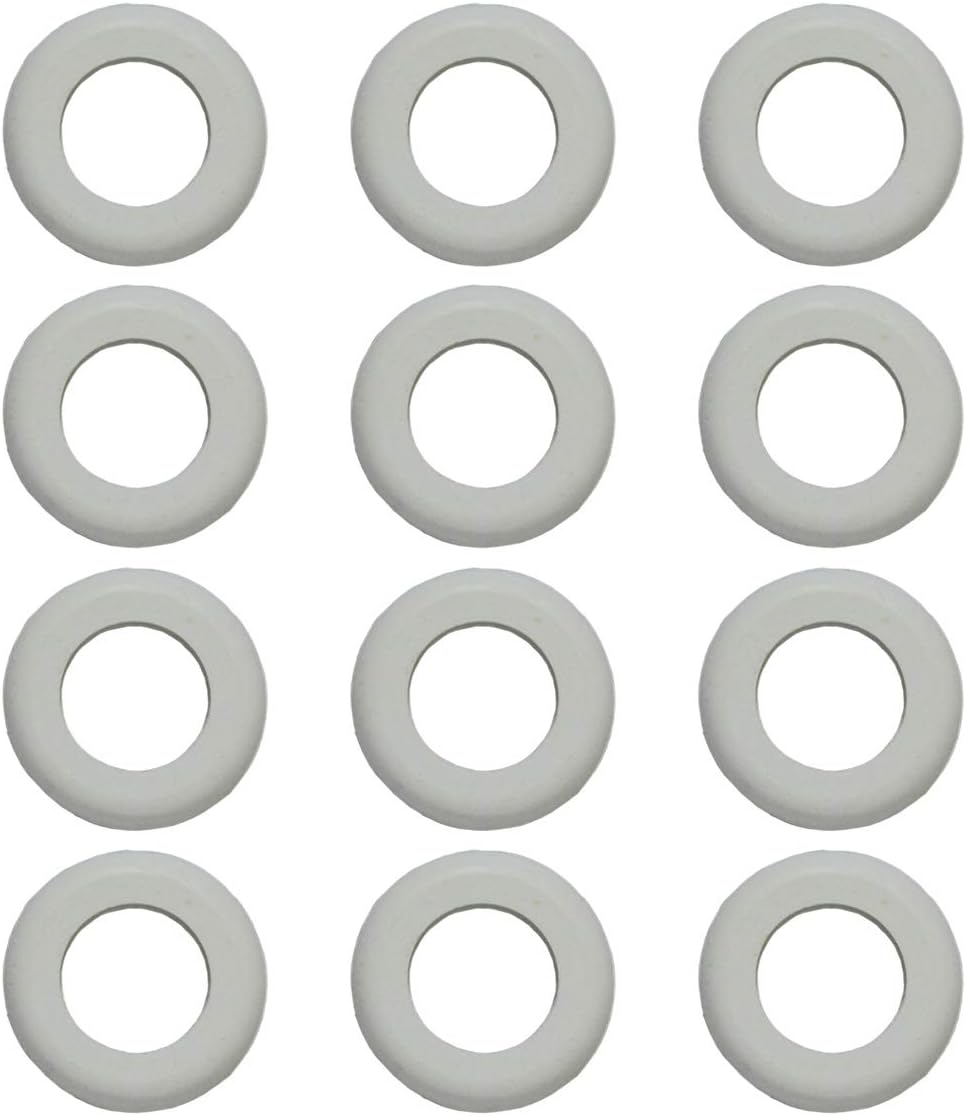 Game Room Guys Bumper Pool Rubber Rings - Small - White (Set of 12)