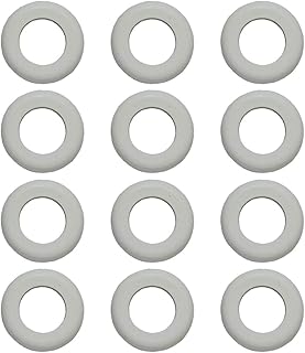 Bumper Pool Rubber Rings - Small - White (Set of 12)
