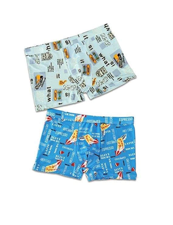 Men's Mid-Waist Ice Silk Underwear Boxer Briefs Breathable Casual Style Camouflage Printed Shorts (Color and Print Send as per Stock Availability) (Pack of 2_Multicolor)-image-37