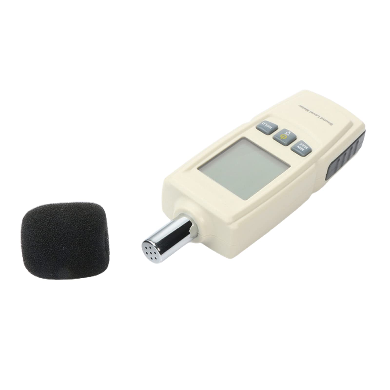 Misuratore Di Decibel Portatile 30-130dB | Fonometro Con Display LCD Per Monitoraggio Rumore