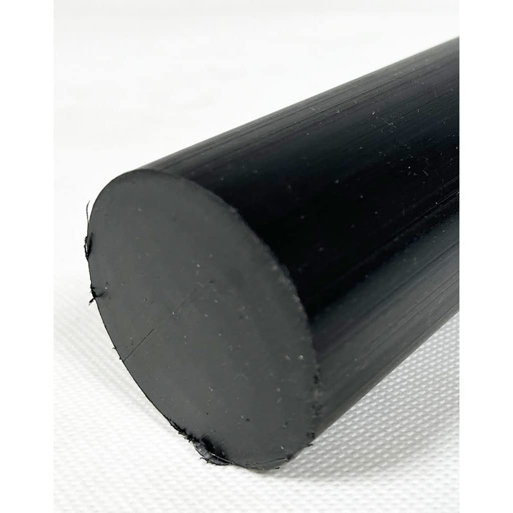 1 Barra In Nylon Nero Da 500 Mm, Diametro 20 Mm 25 Mm 30 Mm 35 Mm 40 Mm, Cilindro In Plastica PP Resistente All'usura, Barra Rigida(30mm*500mm)