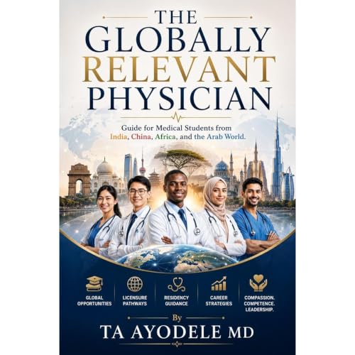 THE GLOBALLY RELEVANT PHYSICIAN Audiolibro Por TA AYODELE arte de portada