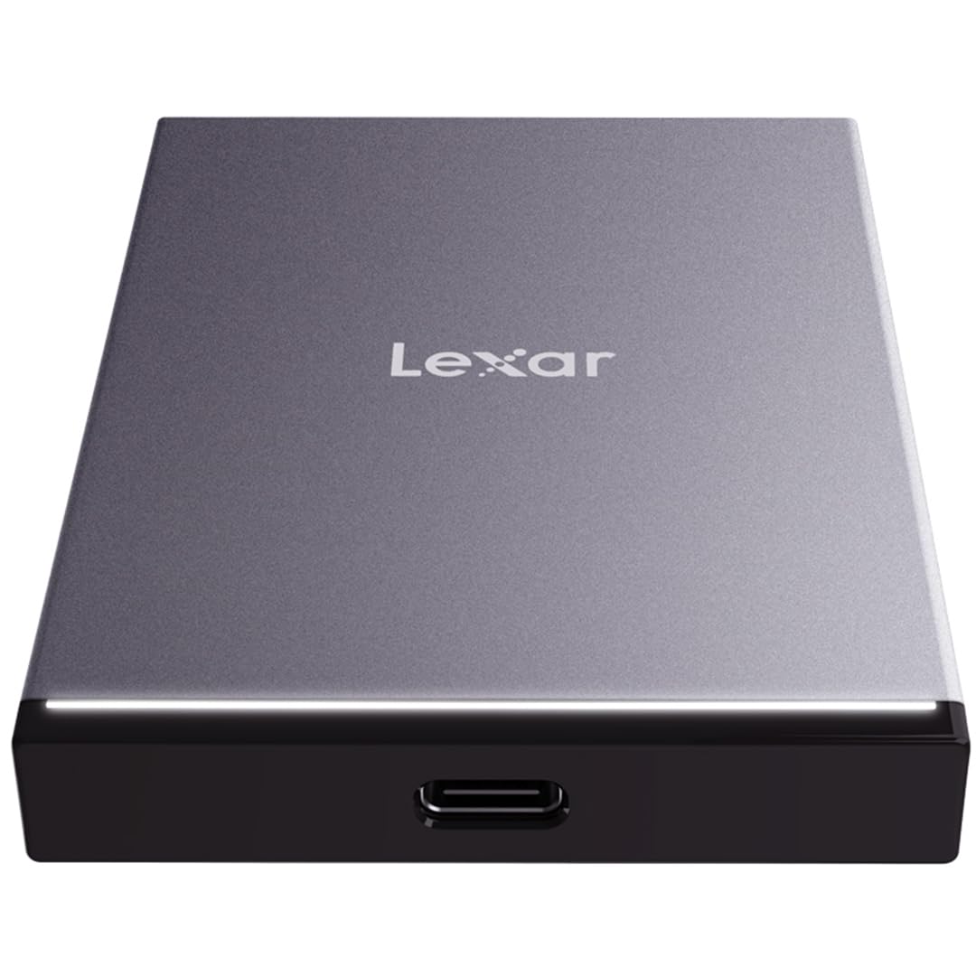 Lexar Unidad de estado sólido portátil SL210, lectura de 550 MB/s, capacidad de 2 TB