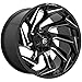 FUEL OFF-ROAD D753 REACTION 20X9, 6X135/5.5, 5.04, 1mm GLOSS BLACK MILLED - D75320909850
