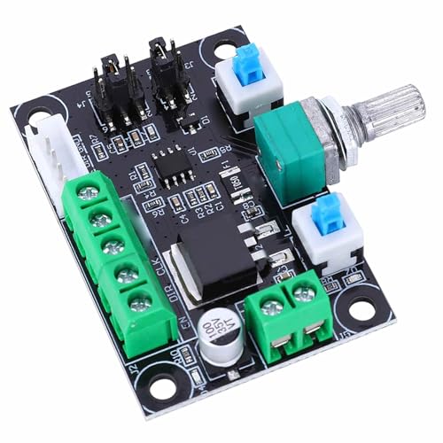 Marhynchus Stepper Motor Controller, Pulse Generator Module with Adjustable Frequency and Dual Output for Nema 17 23 34 