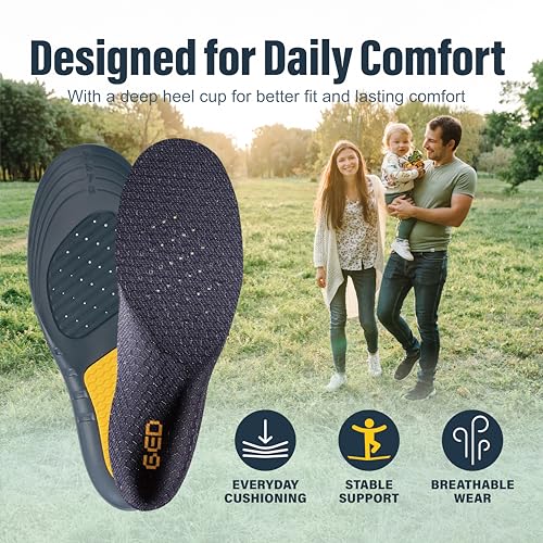 Plantillas GED Work Comfort para Mujer, soporte medio-firme US 6-10 miniatura 6
