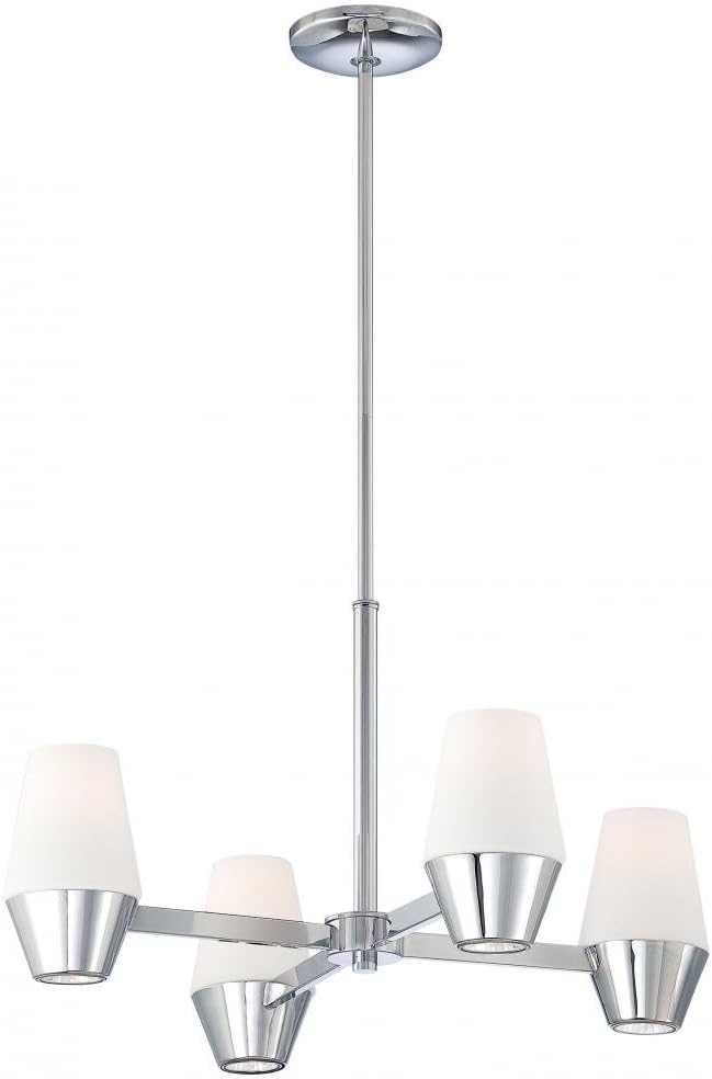George Kovacs P1584-077 4 Light Chandelier