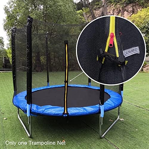 Trampoline Safety Net - UV-Resistant Ripstop Enclosure with Adjustable Straps - Kids Protective Guard - Durable Replacement Netting for Trampoline Accessories, Enhanced Safety