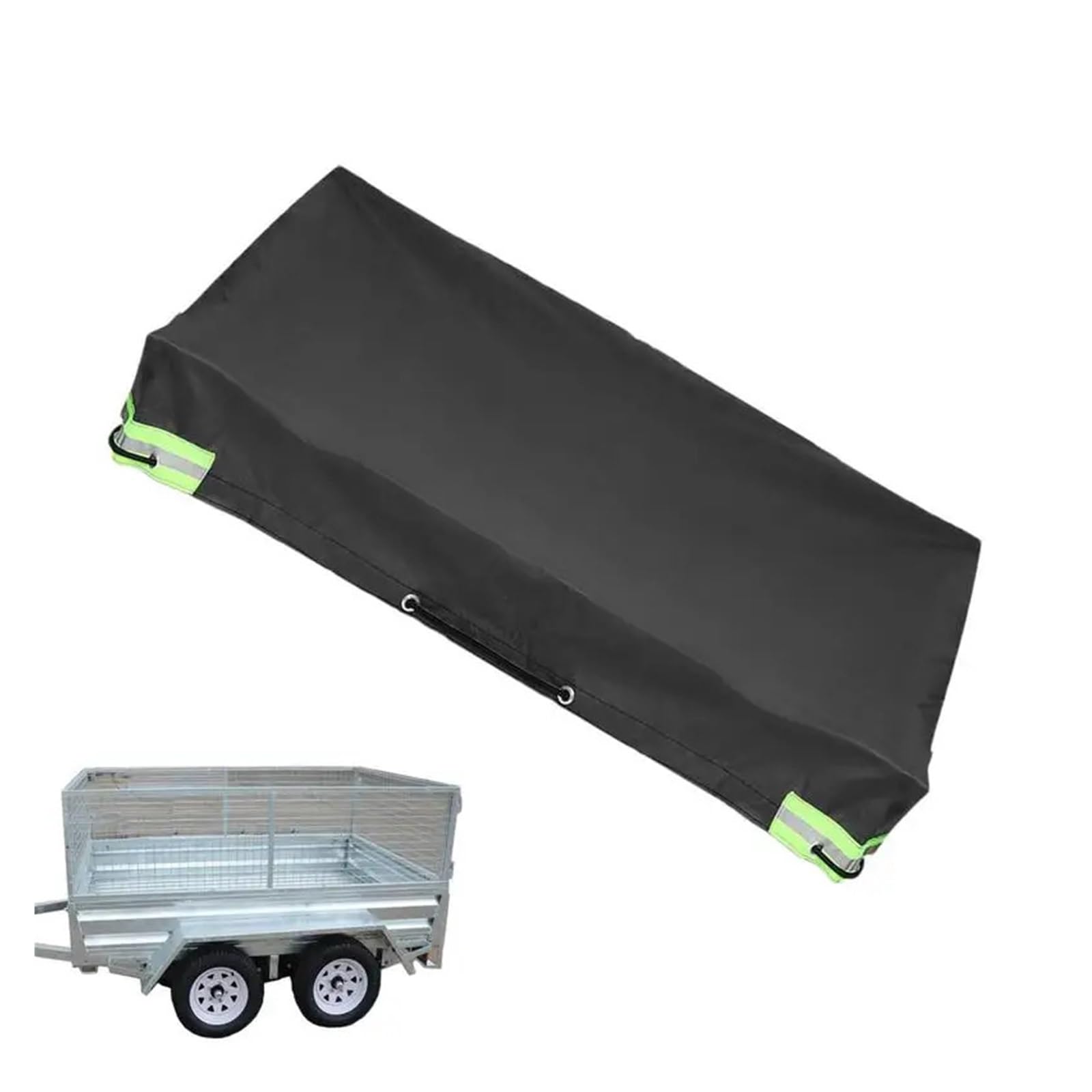 Fundas De Remolque Cubierta for remolque, lona for acampar RV, impermeable, resistente a la intemperie, cubierta for remolque de viaje for RV, remolque de transporte y otros vehículos Remolque Funda(B