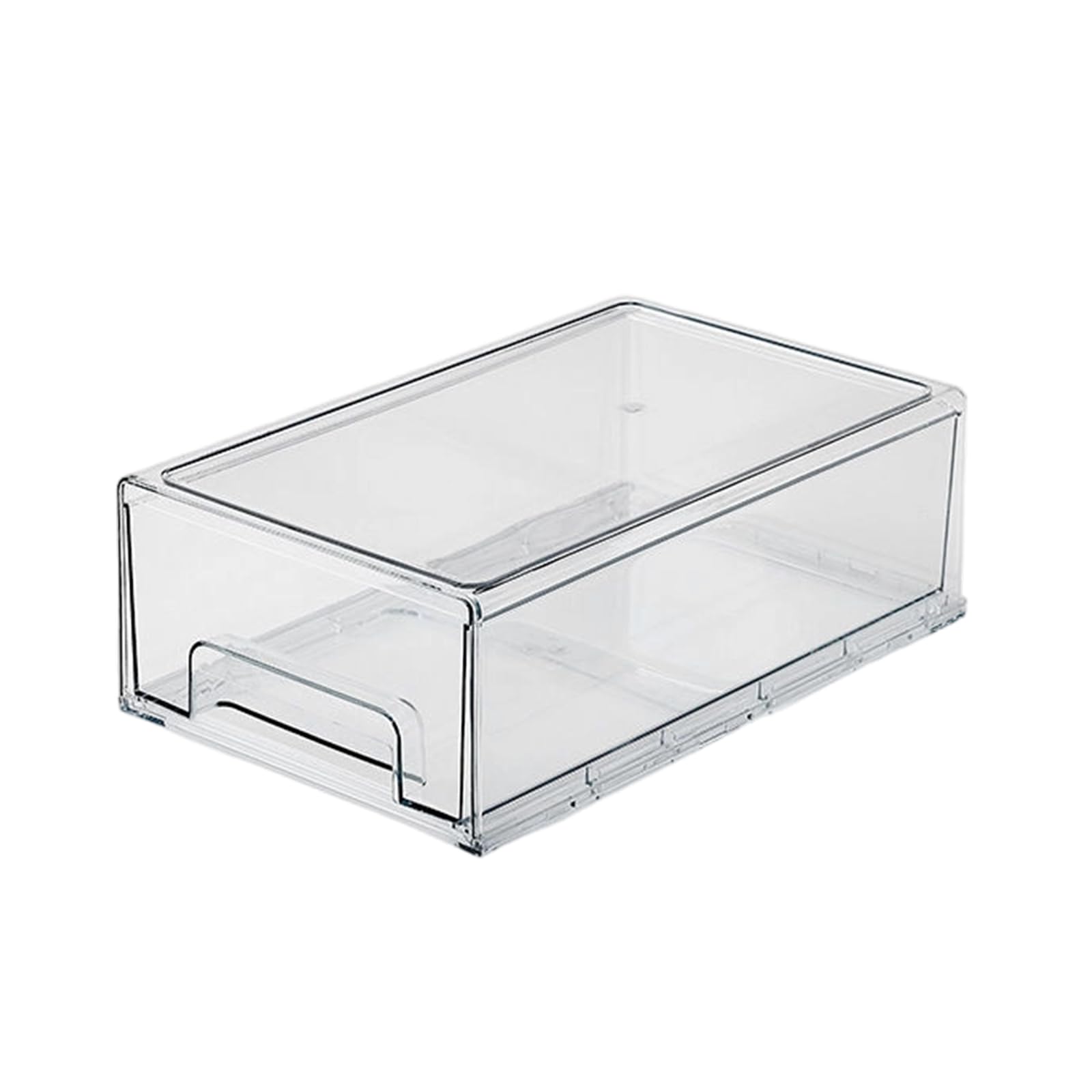 Avejjbaey Practical Stackable Drawer Styles Organizers with Clear Viewing Window for Easy Access to Stored Items Kitchen Seasoning Planner