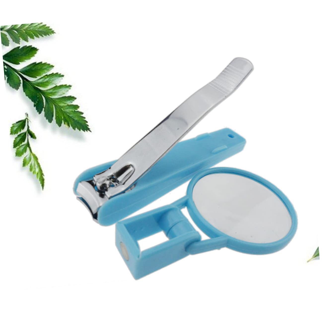 BESPORTBLE Nail Clipper with Magnifying Glass for Safe Trimming Gentle Nail Care Tools for Elderly Easy to Use Nail Trimmer for Discomfort Grooming