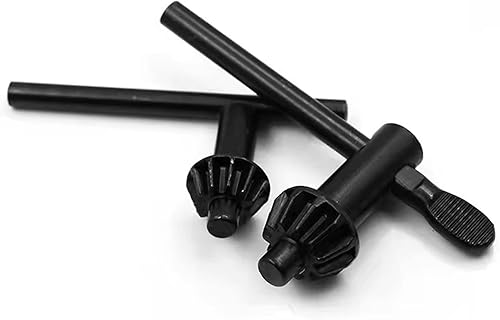 Miniatura 7 de Llave de mandril de taladro, llave de mandril con mango en T, llave universal para taladro, kit de llaves de repuesto para portabrocas de