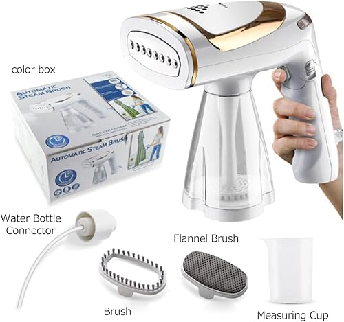 Miniatura 8 de Vaporizador para ropa, vaporizador de ropa de mano de 1600 W, vaporizador portátil de ropa, plancha que elimina las arrugas, calentamiento rápido