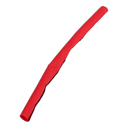 (Pack of 2) Baby Pushchair Stroller Handle Bar Cover Infant Toddler Pram Bumper Bar Dust-Proof Handle Sleeve(Red)