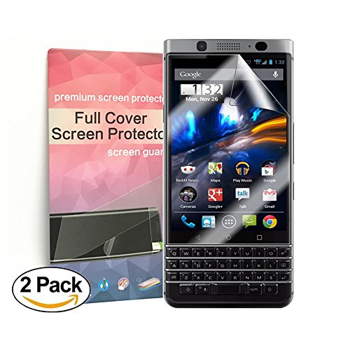 Blackberry Keyone full Coverage Screen Protector Anti-Bubble [2 Pack],Rapidest HD Ultra Clear TPU Film Curved Edge to Edge Screen Protector for Blackberry Keyone