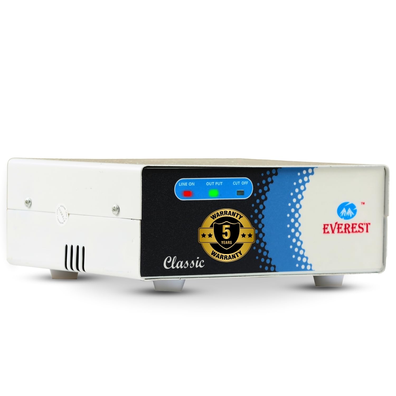 See full amazon price history chart for Everest ECC 100-N LED New Model Metal Body Voltage Stabilizer Used up to 72 Inches LED/Smart TV,Home Theater, Set Top Box, Blu-Ray Player (Working Range : 90 V to 290 V),White Everest ECC 100-N LED New Model Metal Body Voltage Stabilizer Used up to 72 Inches LED/Smart TV,Home Theater, Set Top Box, Blu-Ray Player (Working Range : 90 V to 290 V),White (B095JXCGGM) Amazon Price History, Amazon Price Tracker