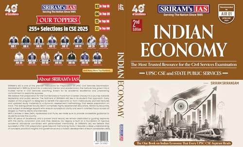 Image of Sriram IAS - Indian Economy - 2nd /Ed. For UPSC & State Public Services - & Updated Edition for 2027 Exams