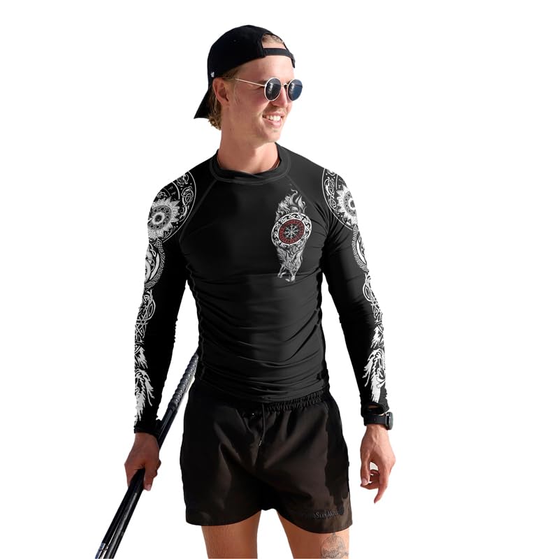 Viking Long Sleeve Baselayer Performance Compression Shirts MMA BJJ Jiu Jitsu Training Rash Guard4