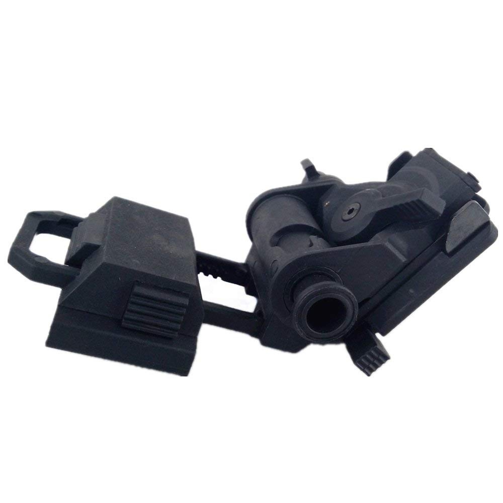 Réplique de mannequin tactique PVS18 Nvg, version améliorée support en métal et support Nvg en plastique L4g24, pour Airsoft Cosplay (noir