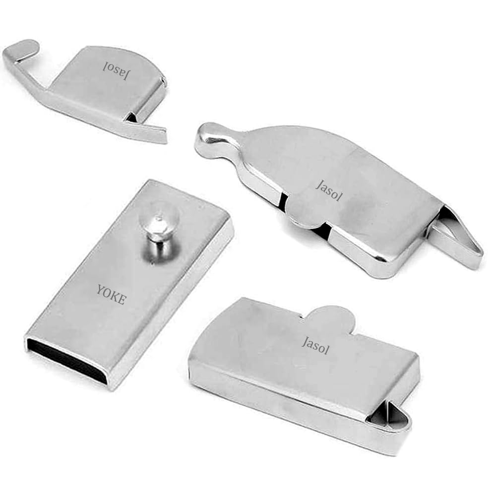 Yoke Magnetic Sewing Machine Seam Guide - 4 Pcs Magnetic Sewing Machine Guide Gauge Presser Quilting Tools Sewing Tools for Universal Sewing Machines Sewing Beginners All Pattern Types Sewing Machine