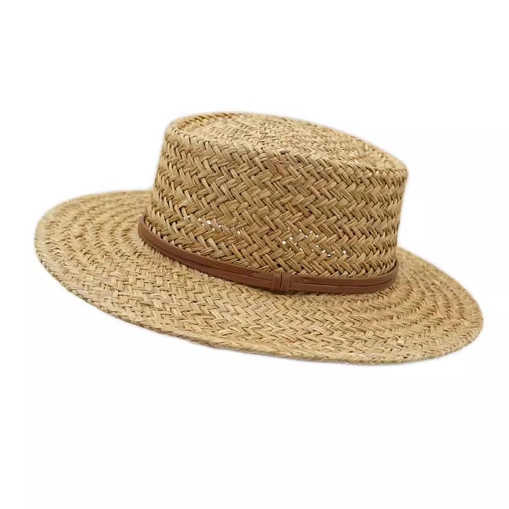 Amazon.co.jp: メンズ ストローハット メンズとレディースの夏用 
