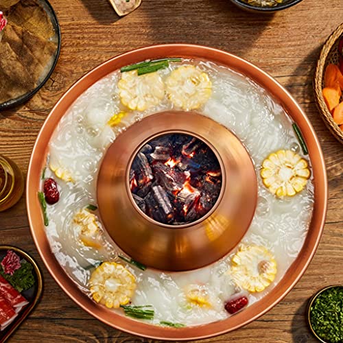 Olla de Cobre para Hot Pot 28 cm miniatura 5