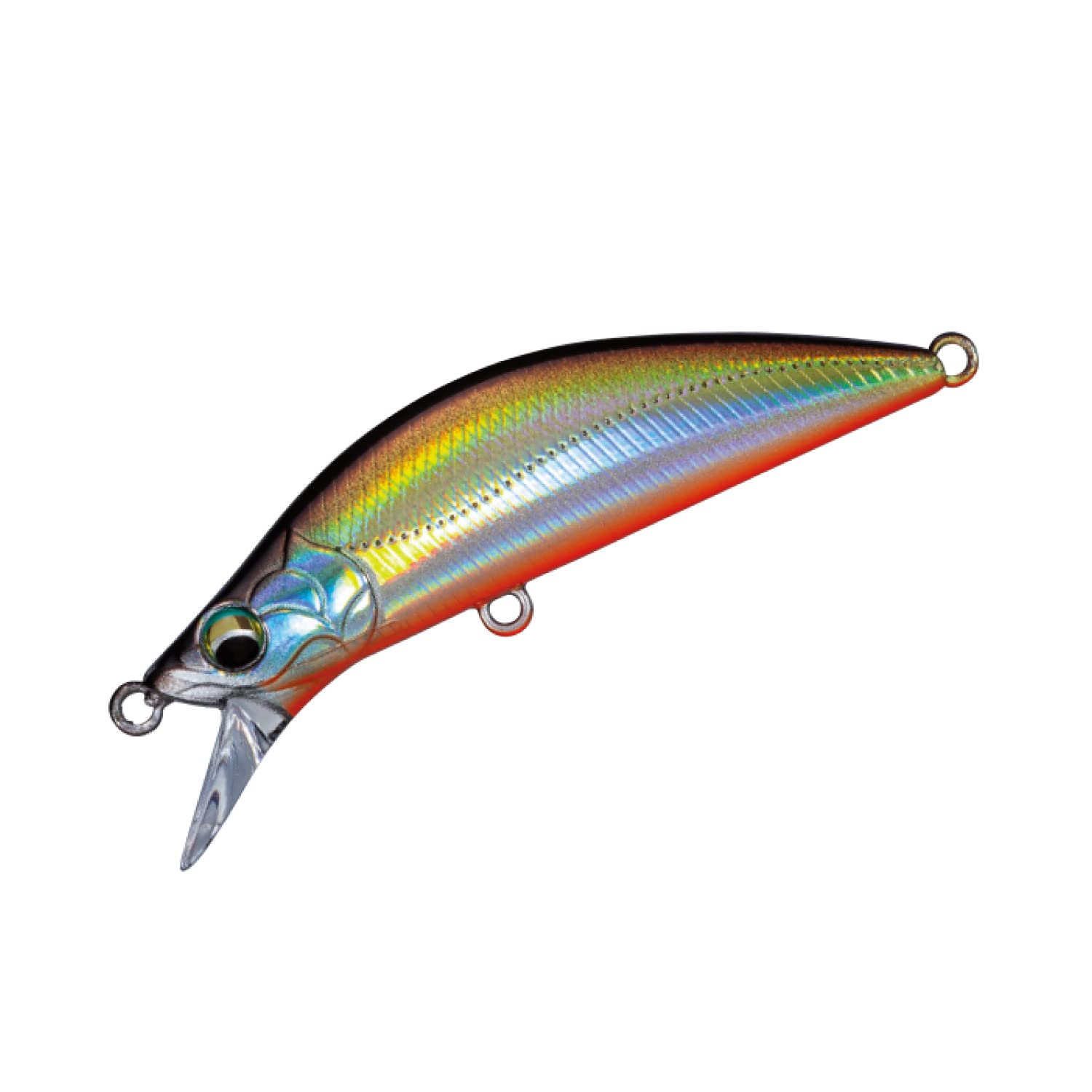 Major Craft EDN-45S Minnow EDEN Sinking Type, 1.8 inches (45 mm), 0.1 oz (3.7 g), 06 Tennessee Shad
