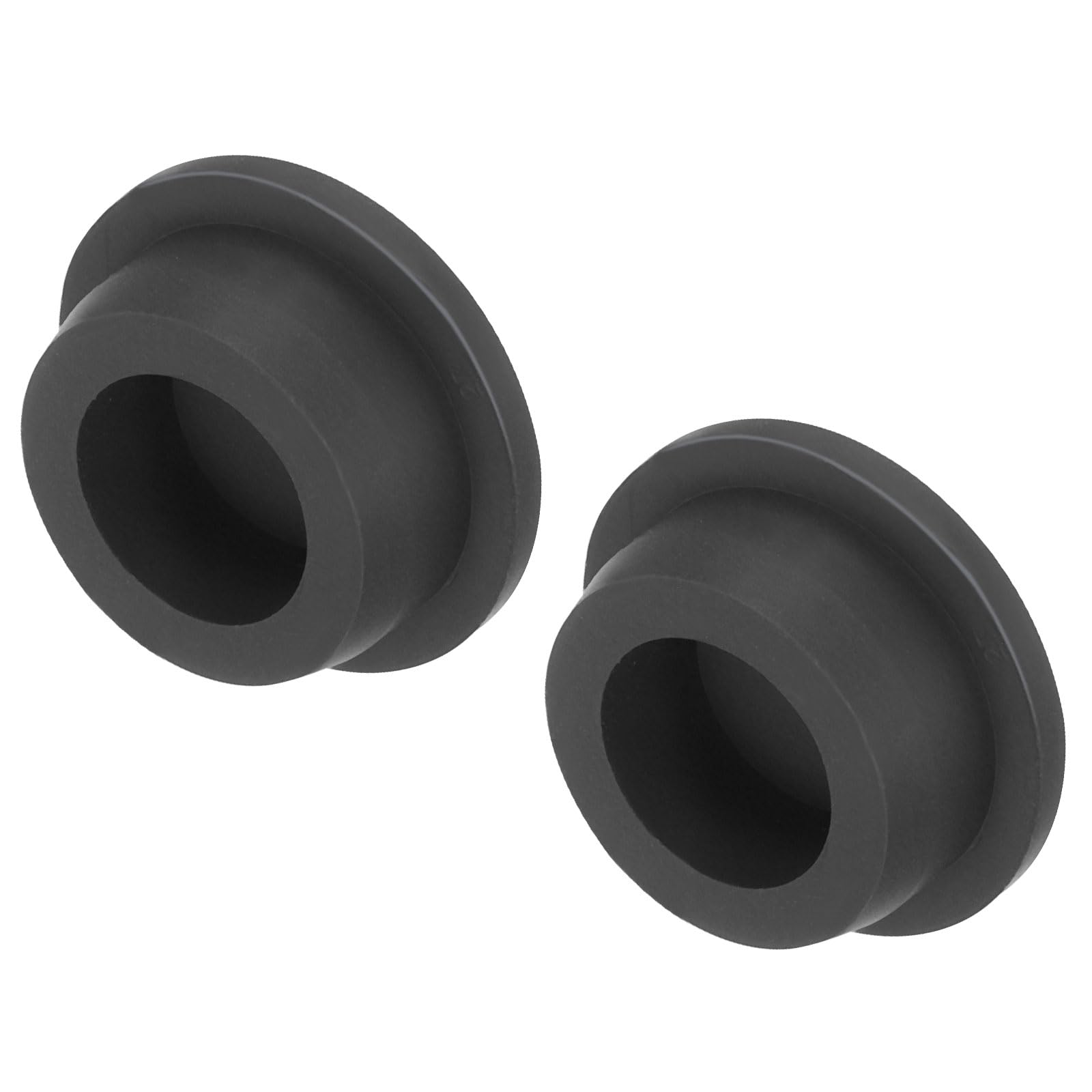 uxcell High Temp Silicone Plug Mount Dia 27mm/1.06 inch T Shaped Rubber Stopper Hole Plugs for Powder Coating Plating Waterproof Plugs Sealing Plugs Black Pack of 2(OD 34mm)