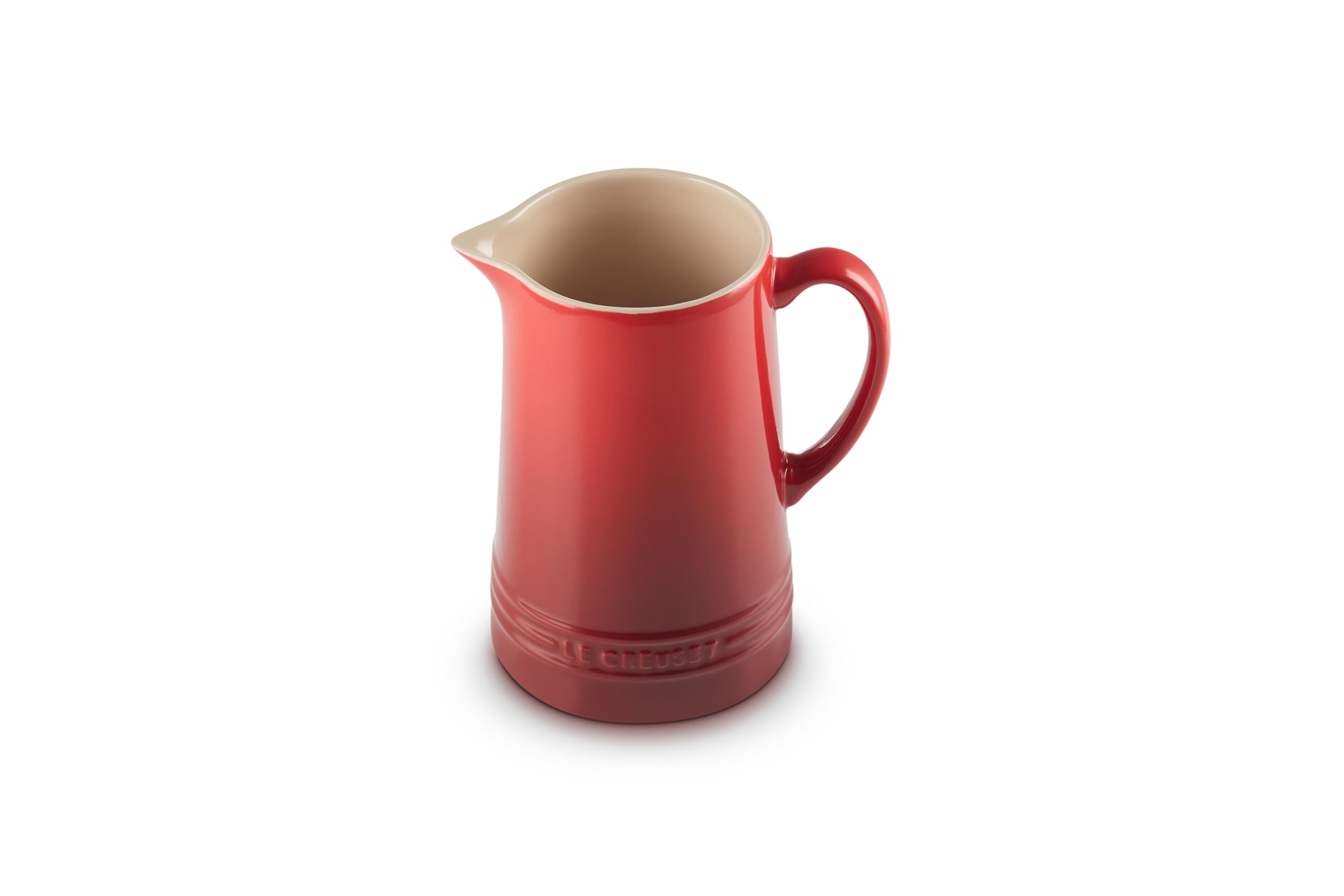 LE CREUSET 赤 陶器製 調理器具 20cm x 15cm x 10cm Le Creuset Les Céramiques mini-cocotte set 10 cm, cherry-red