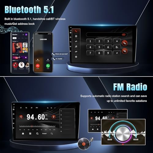 Leadfan Android Car Stereo Radio for Toyota Camry 2012 2013 2014 Upgrade, 10.1'' Screen Head Unit with Carplay Android Auto Bluetooth Backup Camera (for Camry 2012-2014 Without JBL&Big Screen, 2+32G) by Leadfan - Image 6