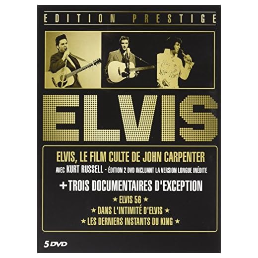 Elvis Documentaries Prestige Collection - 5-DVD Boxset ( Elvis / Elvis '56 / Elvis: His Best Friend Remembers / Elvis: The Final Chapter ) [ NON-USA FORMAT, PAL, Reg.2 Import - France ]