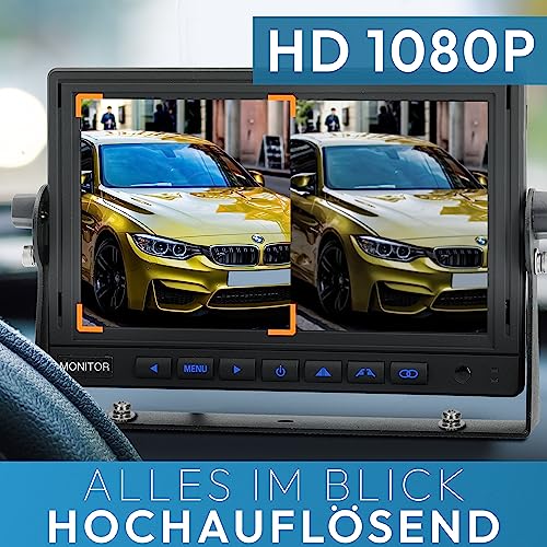 VSG24 Camper HD Rückfahrkamera Wohnmobil Wohnwagen/Rückfahrsystem Camera/Nachtsicht &...