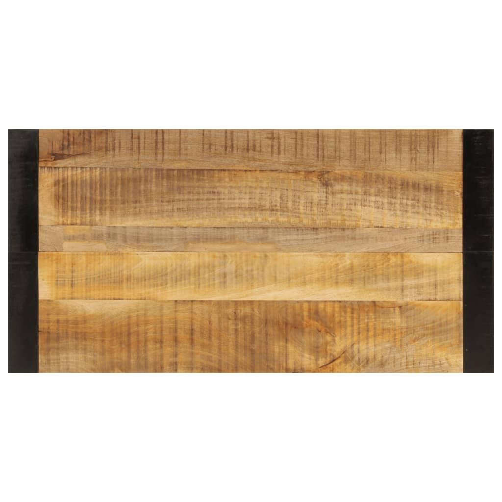 vidaXL Tavolo da Pranzo 120x60x76 cm in Legno Massello di Mango, Tavolo, Tavolo Sala da Pranzo, Tavolo in Legno, Tavolo da Cucina